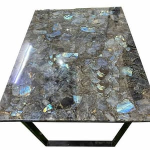Mix Rectangle Agate Table Top For Handmade Furniture Table