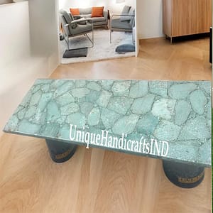 Amazonite Countertop For Bathroom & Kitchen Handmade Home Décor Furniture Collection