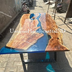 Custom Wood Epoxy Resin Table For Modern Living Room Table Furniture