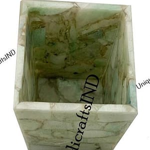 Natural Amazonite Stone Bathroom Sets For Modern Bathroom Handmade Furniture