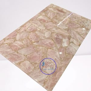 Pink Agate Table Top Kitchen & Bar Countertops