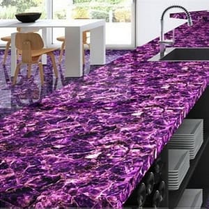 Purple Amethsyt Agate Table Top For Handmade Outdoor Interior Gift For her
