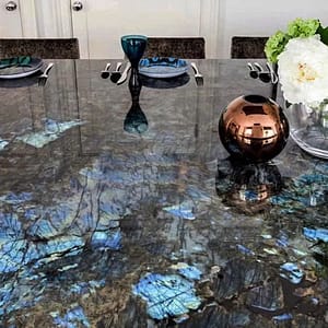 Labradorite Stone Table Top For Handmade Kitchen Countertop Décor Collection