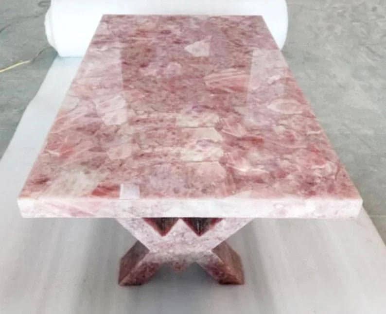 agate table, agate table top, handmade furniture, coffee table, dining table, sofa table